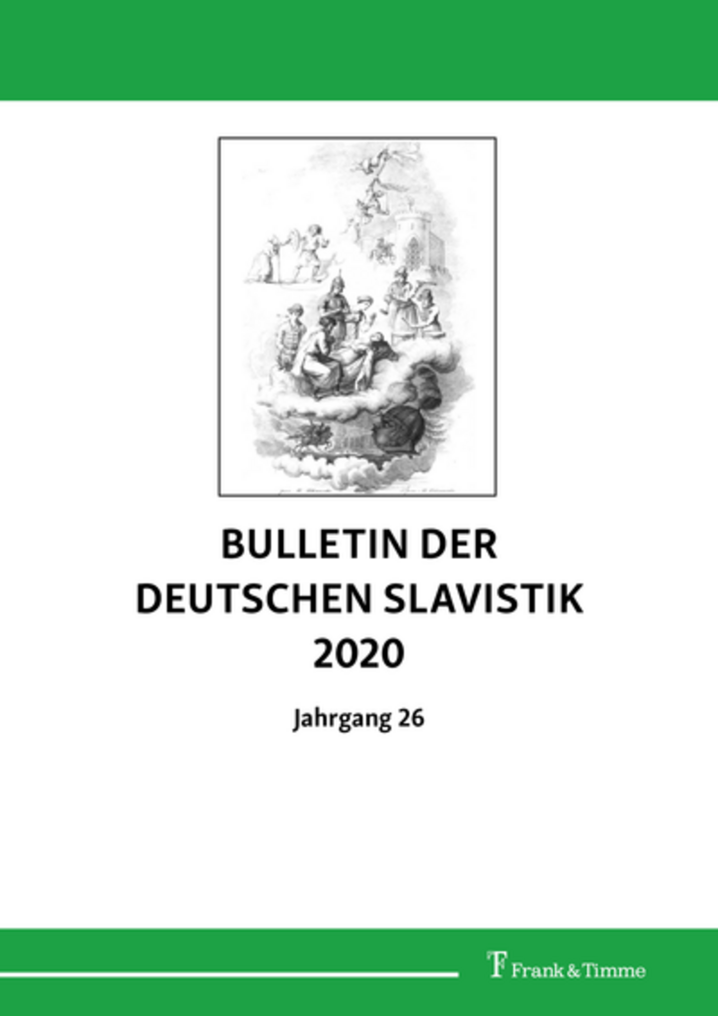 Bulletin der deutschen Slavistik 26 (2020)